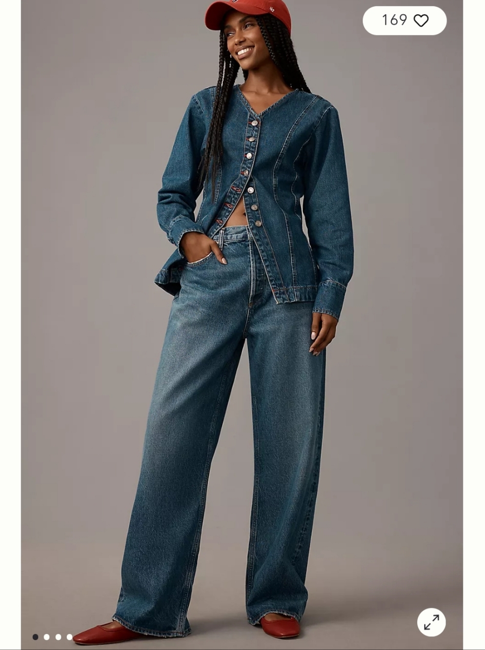 Agolde Low Slung Baggy Jeans - Picture 4 of 12